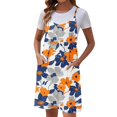 thumbnail image 1 of ZQUUVOU Women's Summer Casual Sleeveless Dress Printed Floar Pleated Dresse Multicolor, 1 of 7