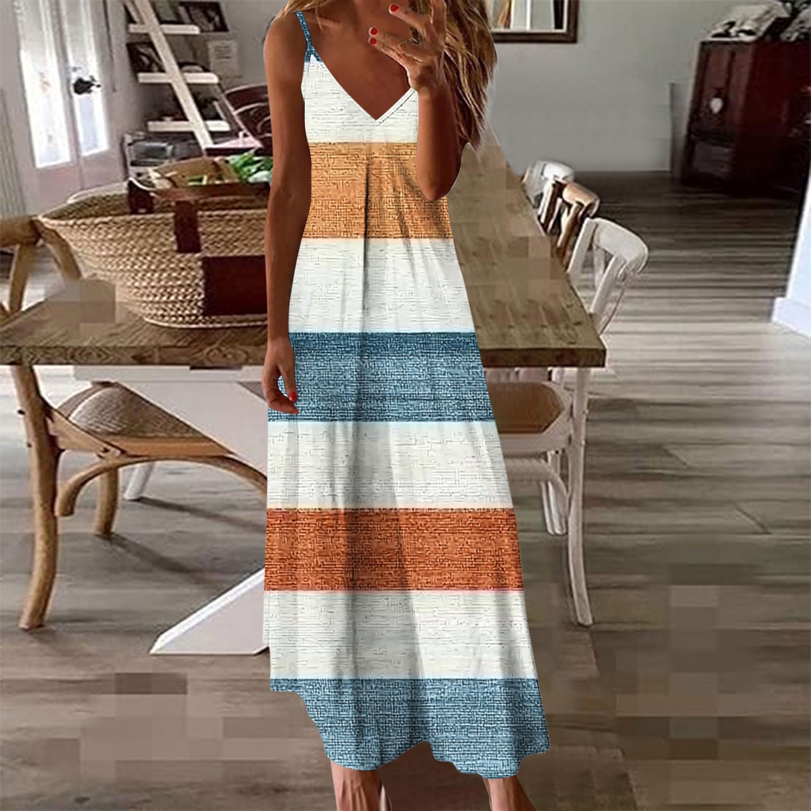 casual pleated maxi dress PRETTYGARDEN Women's Maxi Dresses Summer Trendy Cap Short Sleeve Butto
