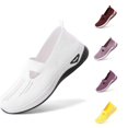 thumbnail image 1 of Women's Summer Fashion Mesh Breathable Casual Shoes, Round Toe Non Slip Slip On Sports Shoes, 1 of 9