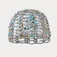thumbnail image 1 of Women's Summer Glitter Sequin Beanie Boho Hollow Out Crochet Hat Slouchy Skull Caps Knit Beanies for Travel Party (Multicolor), 1 of 8
