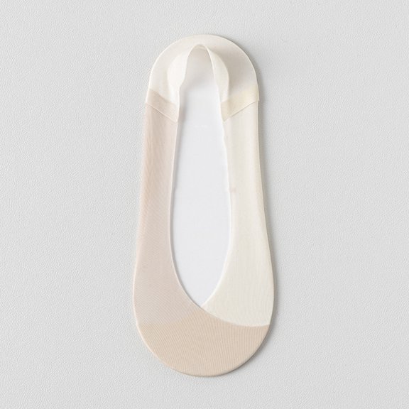 Women's Summer Ice Silk Boat Socks - Thin Cotton-Blend Non-Slip Short Socks for High Heels (One Size, 6 Pairs)