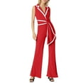 thumbnail image 1 of Women's Summer Jumpsuit Casual Wide Leg Sleeveless Romper For Daily Wear Home Comfortable Stylish Outfit, 1 of 2