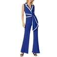 thumbnail image 1 of Women's Summer Jumpsuit Casual Wide Leg Sleeveless Romper For Daily Wear Home Comfortable Stylish Outfit, 1 of 2