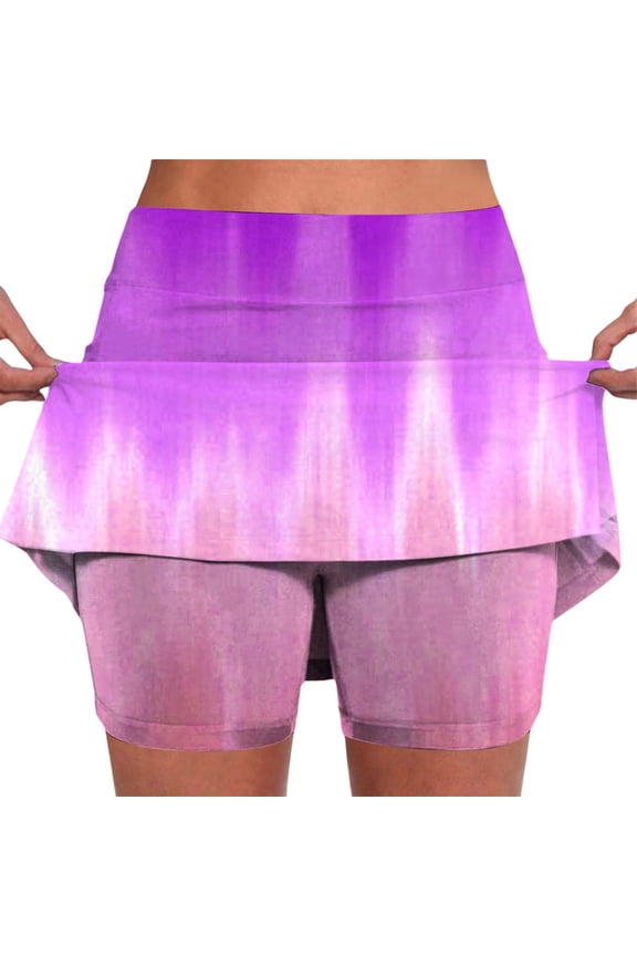 Women's Summer A Lightweight High Waisted Skinny Jogging Skirts With Pockets Sports Yoga Skirts Stretch Shorts Anime Skirt Sequined Skirts High Waist Skirt Cheer Skirt Denim Ruffle Skirt Spandex