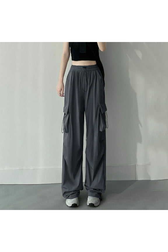 Women's Summer Lightweight Straight Leg Sport Pants For Petite Sizes Casual Summer Pants for Women plus Size Womens Clothes Business Casual Pants for Women with Pockets plus Size Dress Pants for Women