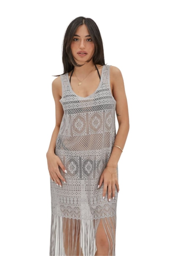 Women's Summer Long Beach Dress, Cover Up Dress for Lake, Pool, Beach, Cruise