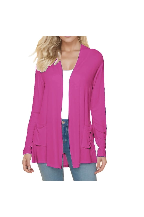 Women's Summer Long Sleeved Thin Shawl Jacket Modell Cardigan In The Long Style Sunscreen Air Conditioning Shirt Size Short Cardigan Womens plus Size Open Front Sweaters plus Womens Cardigan Sweat