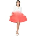 thumbnail image 1 of Women's Summer Print Casual Dress, Sun Dress, Tie-Dye Prints Casual or Office, 1 of 2