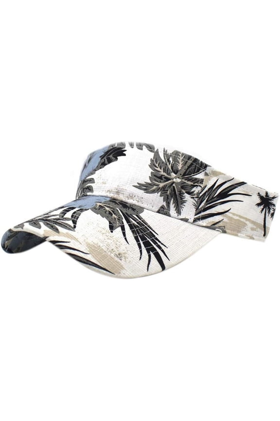 Women's Summer Print Flower Golf Tennis Cap Outdoor Sports Sun Visors Hat