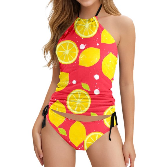 Women's Summer Print Two Piece Swimsuit
