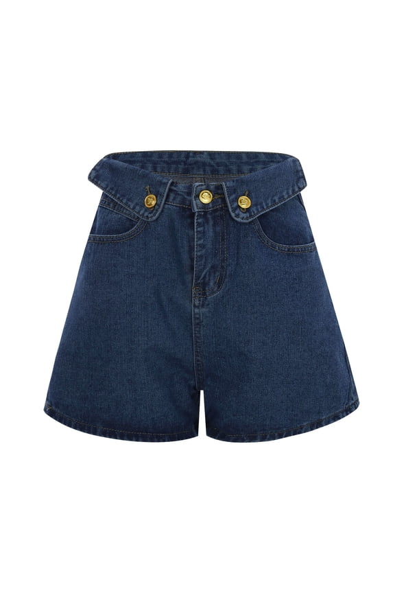 Women's Summer Ripped Jeans Shorts Jean Cut Off Denim High Waisted Ripped Distressed Casual Jean Shorts S-4XL