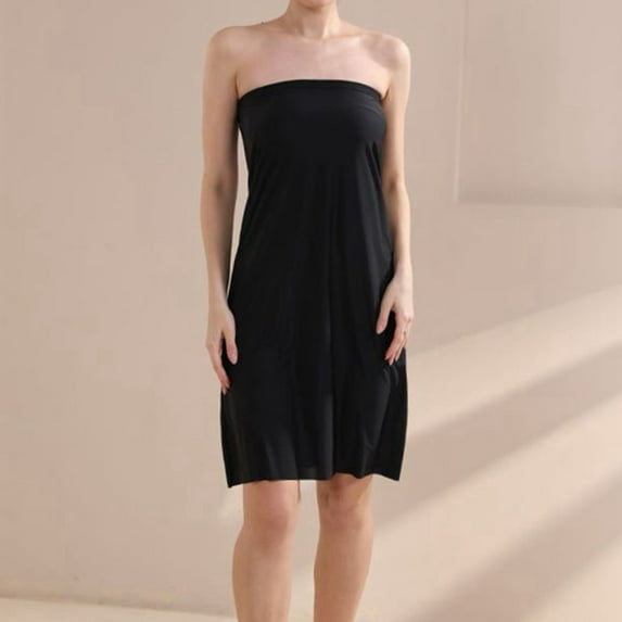 Women's A Summer Semi Breathable Inner Glazing Mid Length Ice Silk Thin Seamless Skirt Bathing Suit Skirt Bottoms for Women Scrub Skirt Plaid Mini Skirt Split Skirt Cow Print Skirt Fall Mini Skirt