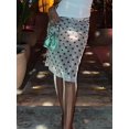 thumbnail image 1 of Women's Summer Sheer Bodycon Mini Skirt with Elastic Waist, 1 of 7
