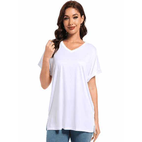 Women's Cutout Square Neck Knit Top, Short Sleeve Slim Fit Casual Tee