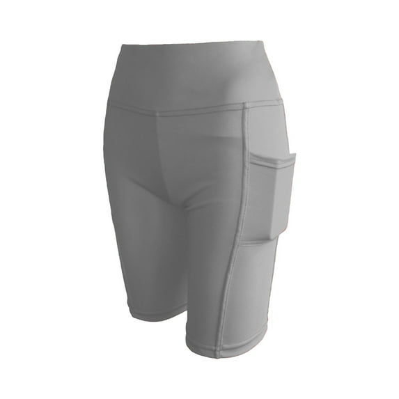 Women's Summer Shorts High Waist Bike Workout Sports Athletic Running Yoga Casual Jean Shorts with Pockets S-2XL