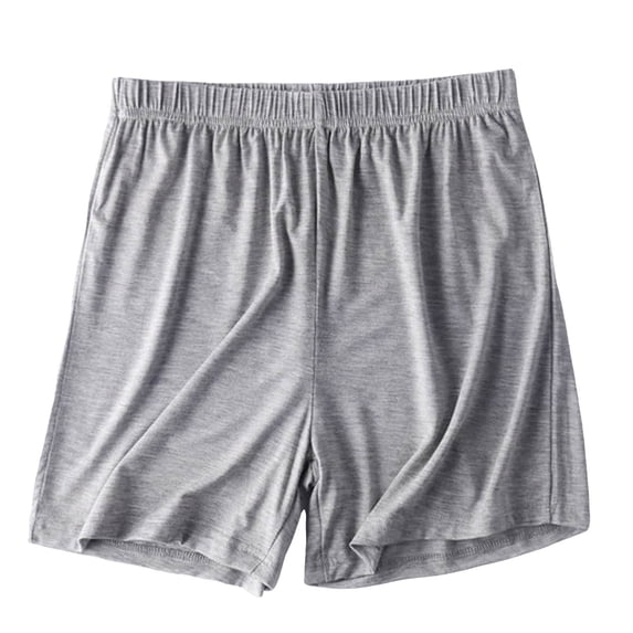 Women's Summer Shorts Thin Casual Pajamas Loose Home Pants - Polyester Material, High Waisted Elastic Waistband, Lightweight
