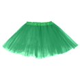 thumbnail image 1 of Women's Tennis Skirts Summer Elegant Ballet Skirt for Adults chiffon layered tutu with mesh overlay flowing performance practice for daily wear Gray One Size, 1 of 4