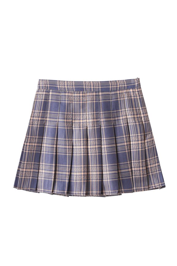 Women's Tennis Skirts Summer Women's A-line High Waist Culottes Pleated Printed Skirt for Casual Daily Wear Flowy Summer Fashion Yellow L