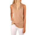 thumbnail image 1 of Women's Summer Sleeveless T Shirts Solid Color Casual Vest, 1 of 2