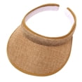 thumbnail image 1 of Women's Summer Sport Visor Wide Brim Tennis Sun Hat,Adjustable Anti-ultraviolet Elastic Hollow Top UV Protection Cap for Beach Golf, 1 of 8