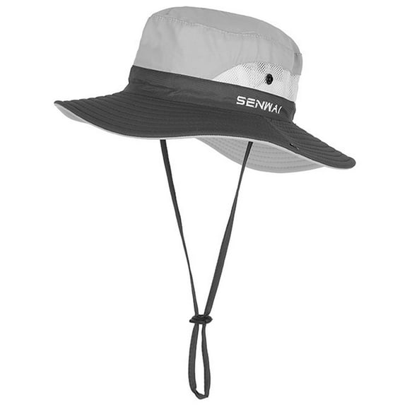 Women's Summer Sun Bucket Hats, UV Protection Beach Hats Foldable Mesh Fishing Cap for Women