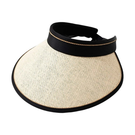 Women's Summer Sun Hat Wide Brim Breathable Outdoor Beach Hat With Windproof Strap Visors for Women Pack Woven Visor Doors Hat Beach Floppy Hats Where The Road Ends Hat Boys Sunhat Pool Caps for Women