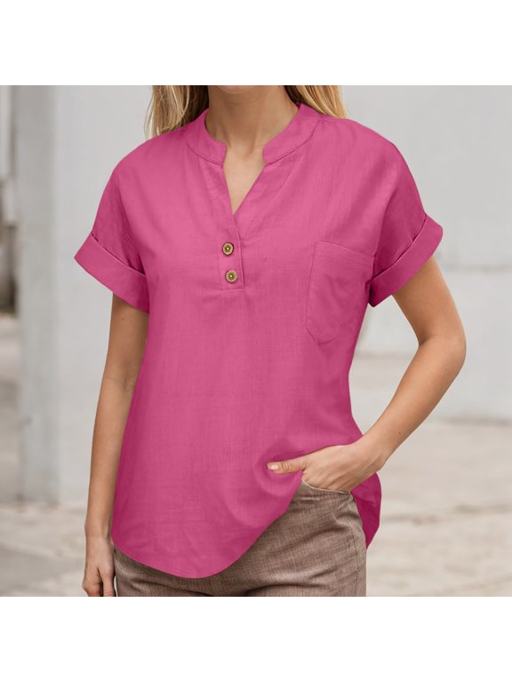 Women's Summer Tank Loose Fit Pleated V Neck Sleeveless Top Curved Hem Flowy Long Sleeve Undershirt for Women Mod Bod Tops Ling Sleeve Shirt Top Women Summer Rayon Long Sleeve Shirt Women Polyester