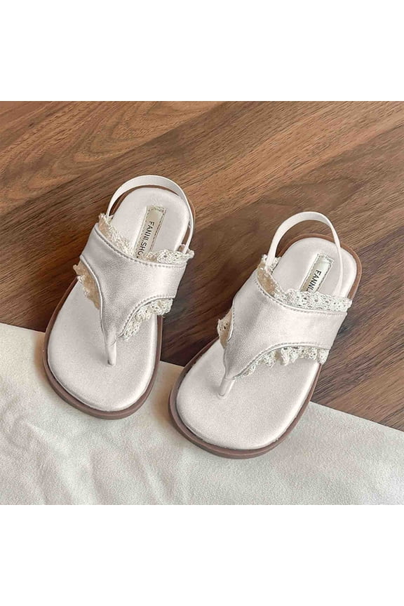 Women's Summer Toe-Strap Sandals with Soft Sole for Beach and Casual Wear