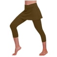 thumbnail image 1 of Women's Summer Two-Piece Skort with Side Pockets for Yoga and Sports, 1 of 6