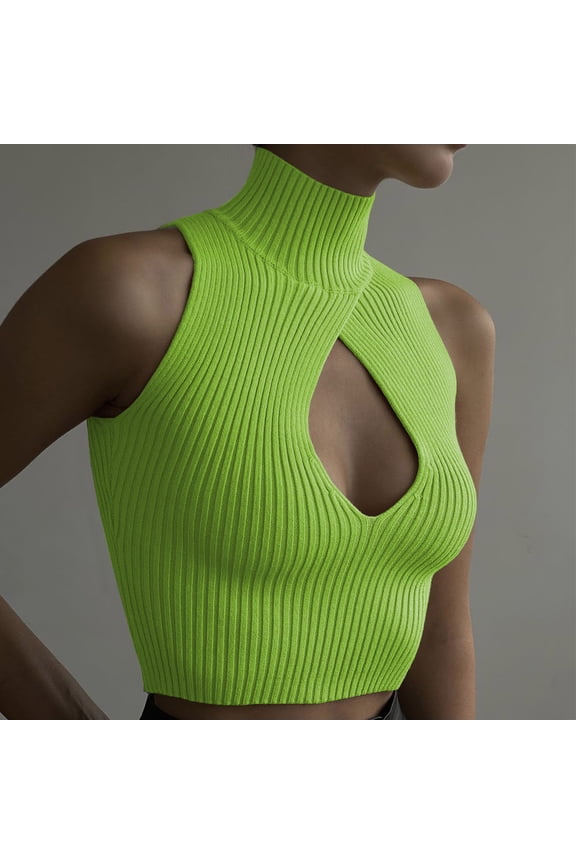 Women's Summer Vest Sleeveless Wool Shirt Fashion Elegant Top Camisole
