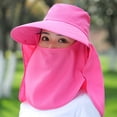 thumbnail image 1 of Women's Summer Wide Brim Sun Hat Outdoor Casual Beach Sun Hat For Travel Gardening Fishing Forestry Hat Gardening Visor Travel Hat for Men Womens Water Hats Trainman Hat Padres Visor Solar Escape Hats, 1 of 2