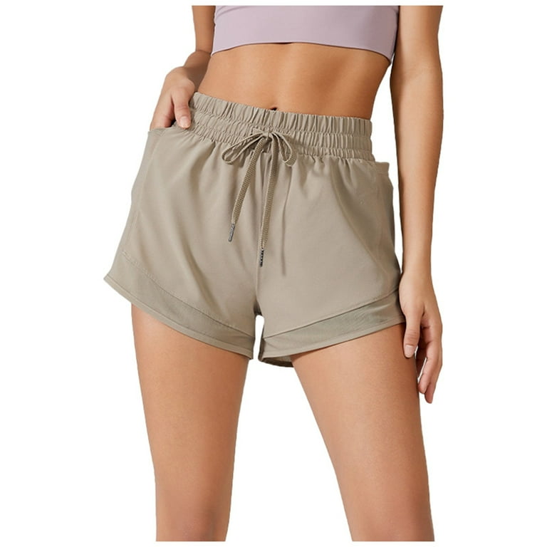 Loose shorts yoga hotsell