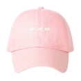 thumbnail image 1 of Women's Sun Baseball Casual Coconut Tree Printed Spring Summer Outdoor Baseball Cap baseball hat Pink One Size, 1 of 3