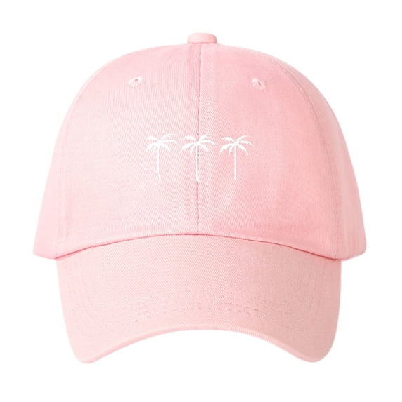 Women's Sun Baseball Casual Coconut Tree Printed Spring Summer Outdoor Baseball Cap baseball hat Pink One Size