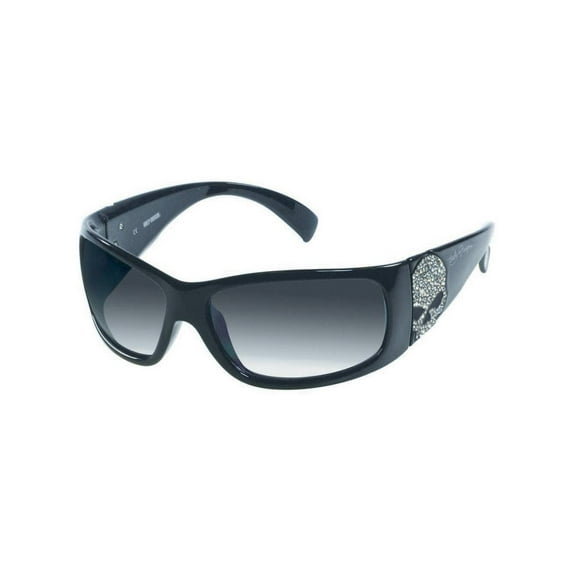 Women's Sun Bling Willie G. Skull Black Sunglasses HDS8004BLK-3F, Harley Davidson