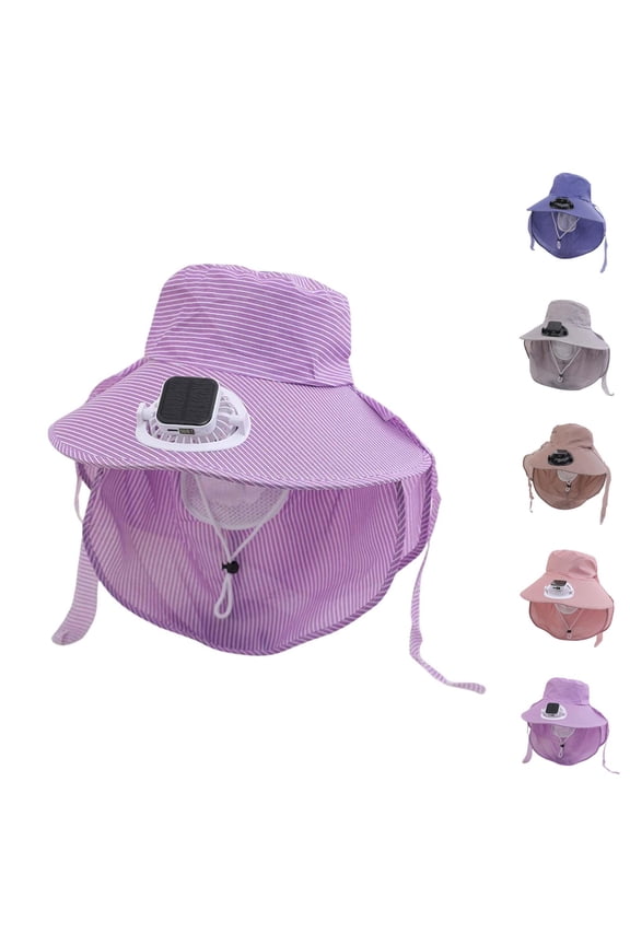 Women’s Sun Hat with Neck Flap – Solar Cooling Summer Hat UV Protection, Foldable Outdoor Bucket Hat for Travel, Hiking, Pool, and Gardening