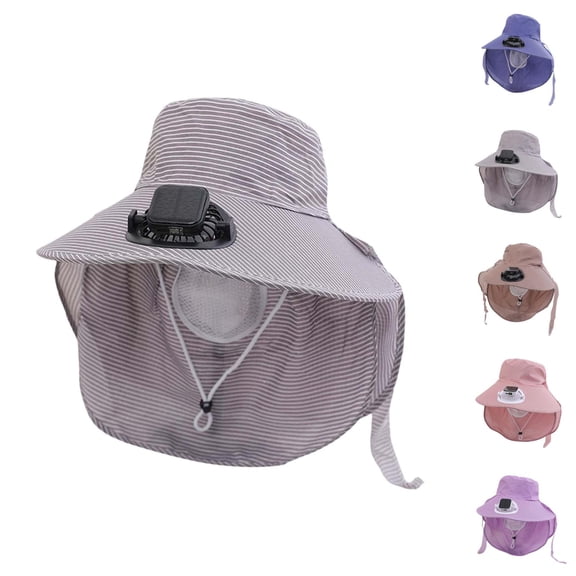 Women’s Sun Hat with Neck Flap – Solar Cooling Summer Hat UV Protection, Foldable Outdoor Bucket Hat for Travel, Hiking, Pool, and Gardening