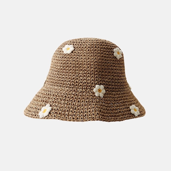 Beach Hats for Women Hat Summer Sun Hat Big Head Around Korean Version Breathable Small Brimmed Fisherman Hat