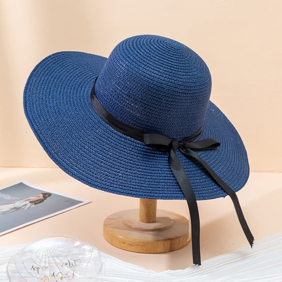 Women's Sun Hats Spring And Summer Women Beach Personality Holiday Casual Woven Sun Hat Women's Accessories Sun Hats