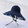 thumbnail image 1 of Women's Sun Hats Sun Hat Sun Hat Female Summer Half Empty Top Can Tie Ponytail Fisherman Hat Large Overhang Sunscreen Hat Women's Accessories, 1 of 3