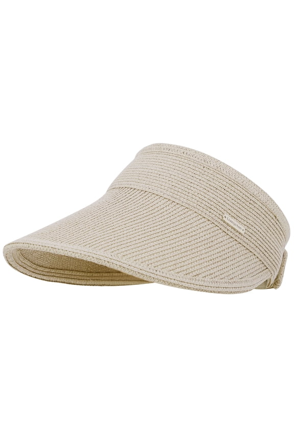 Women's Sun Hats UV UPF 50+ Beach Hats for Women Lightweight Straw Hat, Khaki