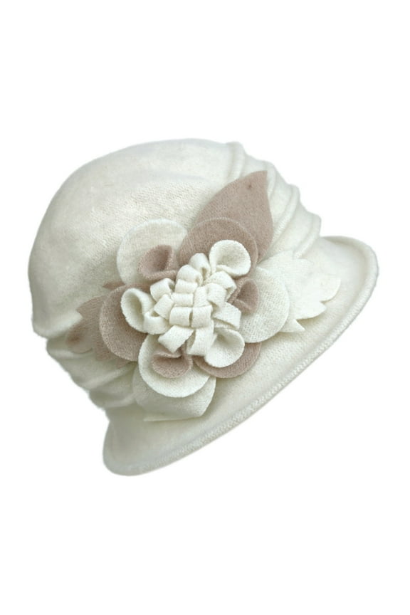 Women's Sun Hats Women'S Winter Warm Wool Beret Beanie Cloche Bucket Hat 1920S 50S Women's Accessories Sun Hats