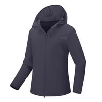 Women's Sunscreen Breathable Rain Jacket Waterproof Lightweight Packable Raincoat with Hood for Golf Hiking Travel Windbreaker