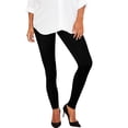 thumbnail image 1 of Women's Super Comfy Stretch Maternity Leggings LM48224 1012 BLACK XL, 1 of 3