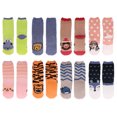 thumbnail image 1 of Women's Super Soft Warm Microfiber Fuzzy Cozy Animal Crew Socks, Asst 8b, 8 Pairs, 1 of 8