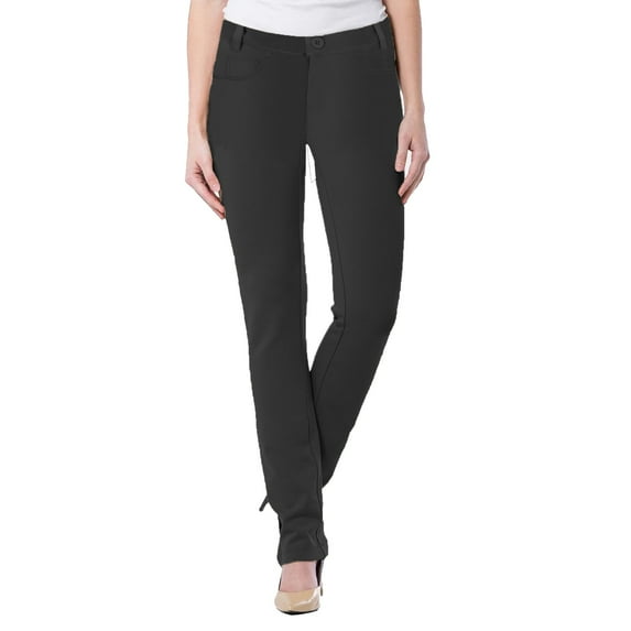 Women's Super Stretchy Slim Fit Ponte Pants