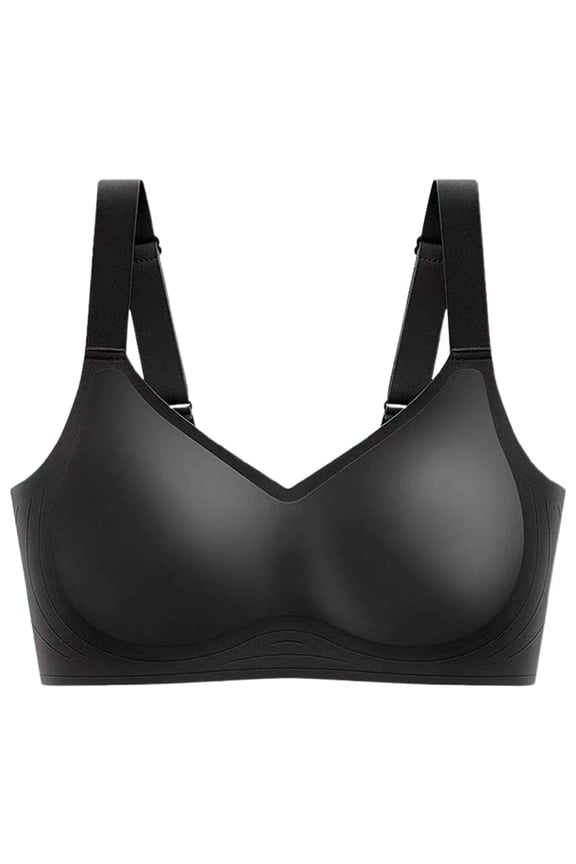 Women's Supportive Comfortable Seamless Sports Bra for Large Bust Full Coverage High Workout Activewear