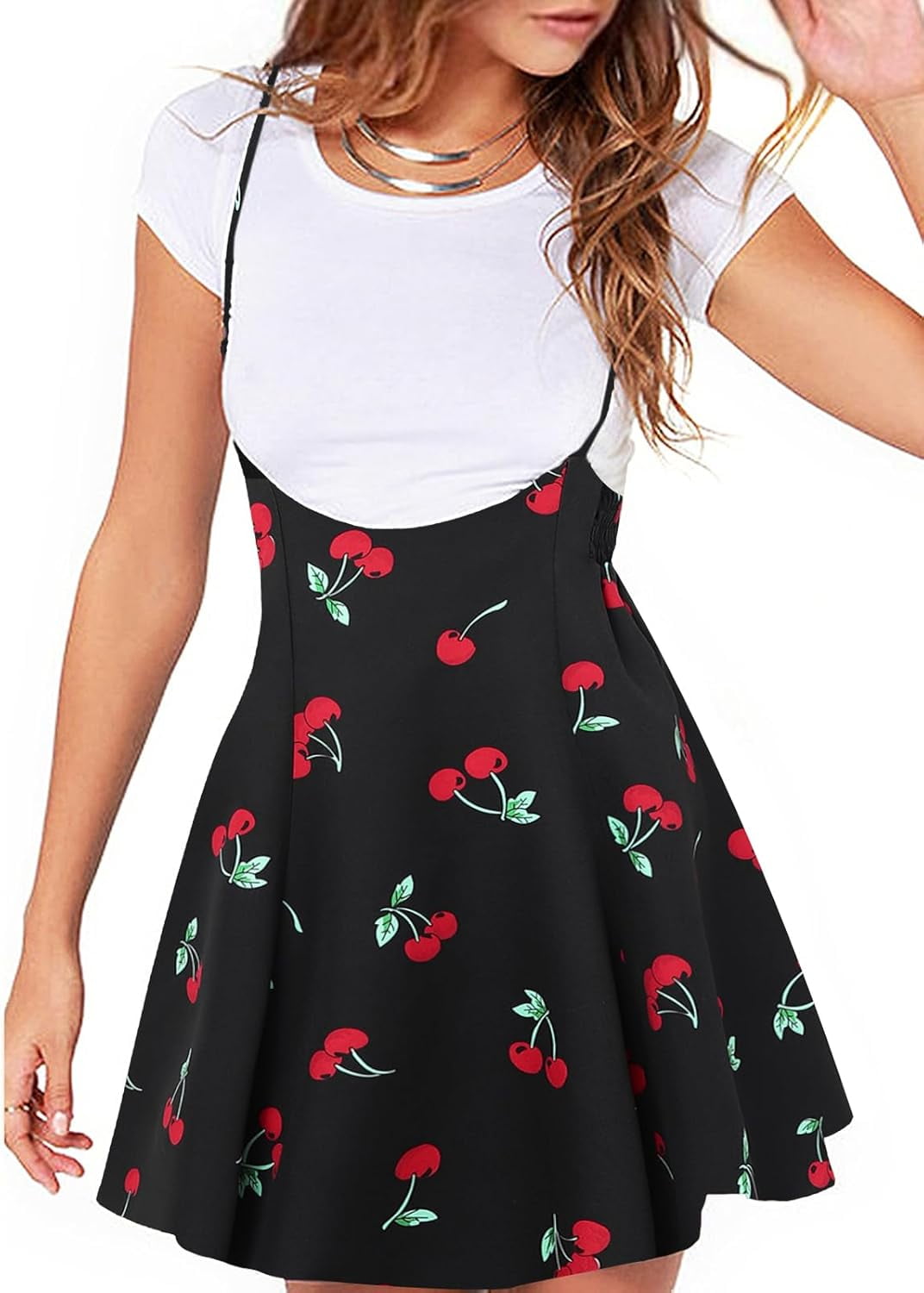 90s suspender dress Evergreen Suspender Dress main image 0
