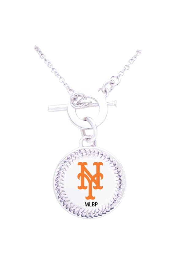 Women's Swarovski New York Mets Team Logo Necklace