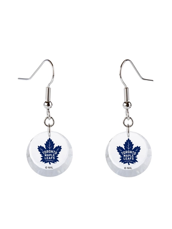 Women's Swarovski Toronto Maple Leafs Team Logo Earrings